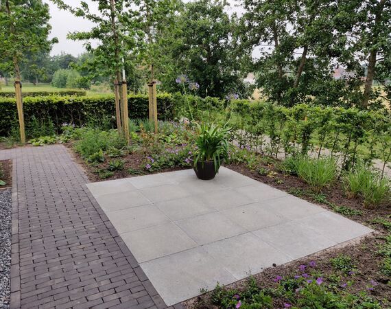 Tuinaanleg moderne tuin IJsselstein, regio Utrecht