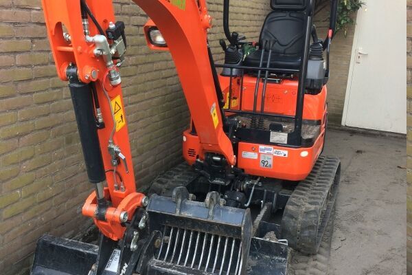 Nieuwe Kubota Minigraver 